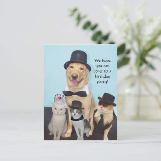 Individuelle Einladung (Stehend Vorderseite)