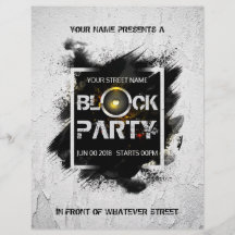 Individuelle Einladung für BlockParty