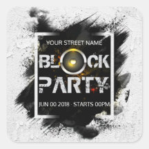 Individuelle Einladung für BlockParty