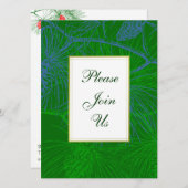 Individuelle Einladung zu einem Aufenthalt in Grün (Vorne/Hinten)