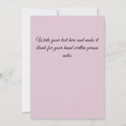 Individuelle Einladung zur Hochzeit mit Couple Pic (Rückseite)