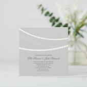 Individuelle Elegante Highlights Einladung (Stehend Vorderseite)