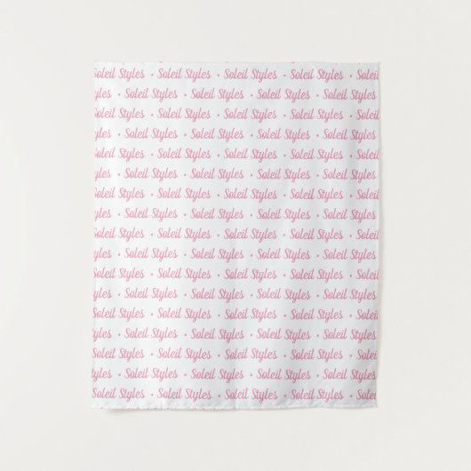 Individuelle Event-Werbebanner Step-and-Repeat Wandteppich (Vorderseite)