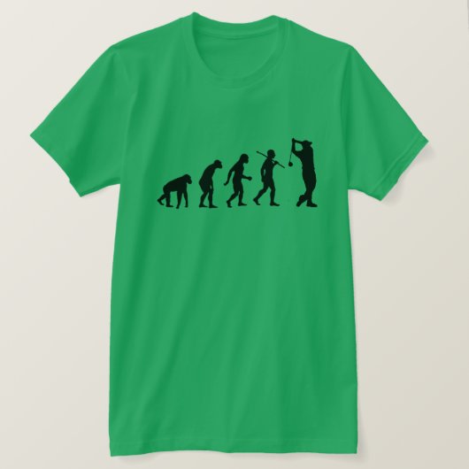 Individuelle Evolution Golf im Tessin T-Shirt (Design vorne)
