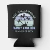 Individuelle Familien Urlaub Strand Tropical Islan Dosenkühler (Rückseite)