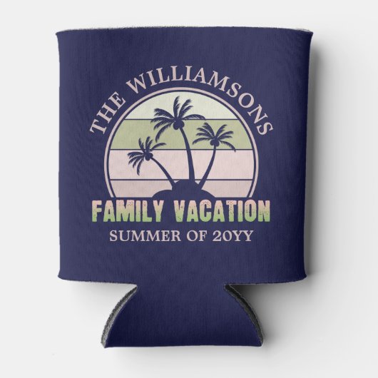 Individuelle Familien Urlaub Strand Tropical Islan Dosenkühler (Vorderseite)