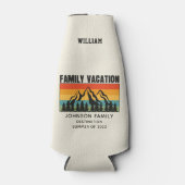 Individuelle Familienferien Berge Wandern Camping Flaschenkühler (Vorderseite)