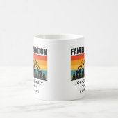Individuelle Familienferien Berge Wandern Camping Kaffeetasse (Mittel)