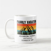 Individuelle Familienferien Berge Wandern Camping Kaffeetasse (Links)