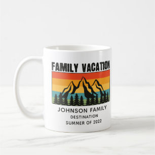 Individuelle Familienferien Berge Wandern Camping Kaffeetasse