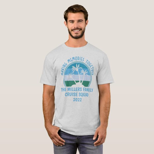 Individuelle Familienferien Sommerferien Wiederseh T-Shirt (Vorne ganz)
