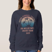 Individuelle Familienferien Sommerstrand-Reise Sweatshirt (Vorderseite)