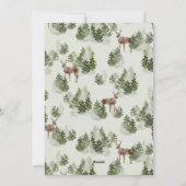 Individuelle Familienferienkarte Feiertagskarte (Rückseite)