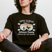 Individuelle Familienfreunde Skireisegruppe Überei T-Shirt