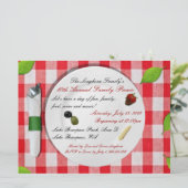 Individuelle, familienfreundliche Einladungen (Stehend Vorderseite)