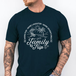 Individuelle Familienreise Gruppe Matching Beach V T-Shirt