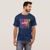 Individuelle Familienreise Matching Group Urlaub T-Shirt (Vorne ganz)