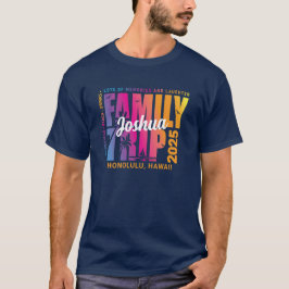 Individuelle Familienreise Matching Group Urlaub T-Shirt