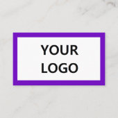 Individuelle Farben für Ihre eigene Design-Visiten Visitenkarte (Vorderseite)