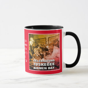 Individuelle Feier des TUSKEGEE AIRMEN Day Tasse