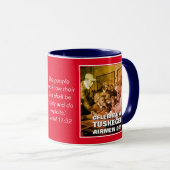 Individuelle Feier des TUSKEGEE AIRMEN Day Tasse (VorderseiteRechts)