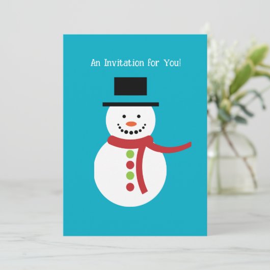 Individuelle Feiertage Save the Date Einladung (Stehend Vorderseite)