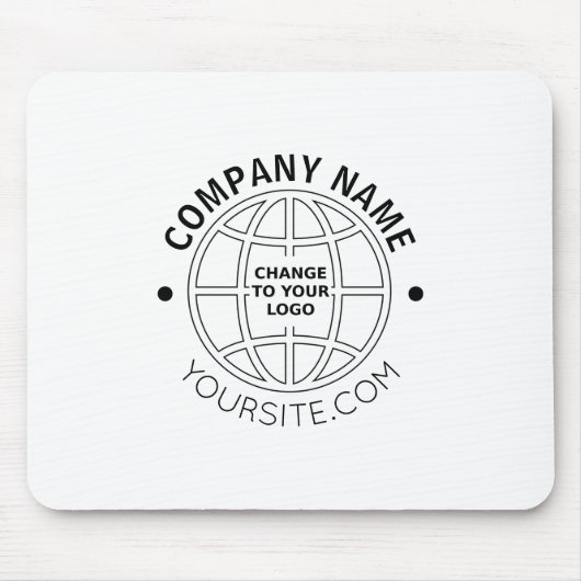 INDIVIDUELLE FIRMENLOGO-WEBADRESSE MOUSEPAD (Vorne)