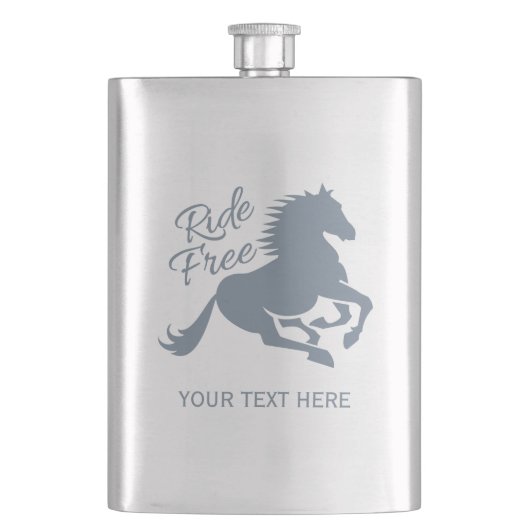 Individuelle Flasche für Fahrten Flachmann (Vorderseite)