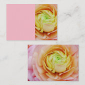 Individuelle florale Visitenkarte (Vorne/Hinten)