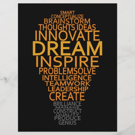 Individuelle Flyer für Inspirationslampen (Vorne)