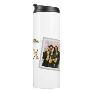 Individuelle Foto-Abschlussklasse 202X-Abschlussfe Thermosbecher