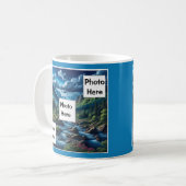 Individuelle Foto-Bergwelt Kaffeetasse (Vorderseite Links)