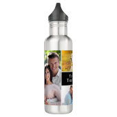 Individuelle Foto-Collage Sie sind die beste Moder Edelstahlflasche (Links)