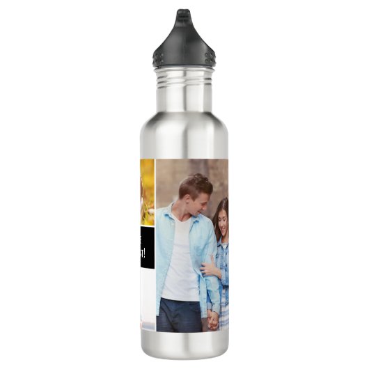 Individuelle Foto-Collage Sie sind die beste Moder Edelstahlflasche (Rechts)