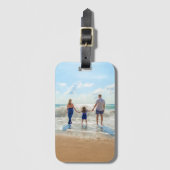 Individuelle Foto Gepäckmarke mit Ihrem Foto-Desig Gepäckanhänger (Vorderseite Vertikal)