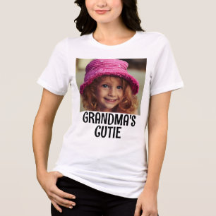 INDIVIDUELLE FOTO-OMAS-T-SHIRTS Tri-Blend SHIRT