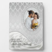 Individuelle Foto Perlen & Satin Fotoplatte (Vorderseite)