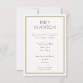 Individuelle Foto Pirate Party Einladung (Rückseite)