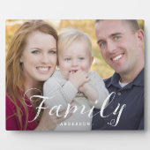 Individuelle Foto-Rahmen für die klassische Famili Fotoplatte (Vorderseite)