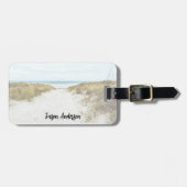 Individuelle Foto Reise Urlaub Gepäckanhänger (Vorderseite horizontal)