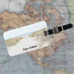 Individuelle Foto Reise Urlaub Gepäckanhänger<br><div class="desc">Fügen Sie eines Ihrer eigenen Lieblings-Fotos hinzu. Mit einem Overlay aus weißem Foto. Personalisieren Sie Ihren Namen und Ihre Kontaktinformationen und fügen Sie diese hinzu.</div>