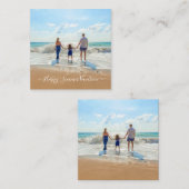 Individuelle Foto Sommerurlaubskarte mit Ihren Fot Mitteilungskarte (Vorne/Hinten)