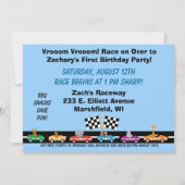 Individuelle Foto-Tierschütze Geburtstagseinladung Einladung (Rückseite)