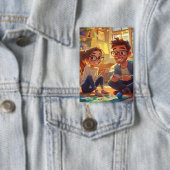 Individuelle Foto- und Jahreszeitenpaare Button (Insitu)