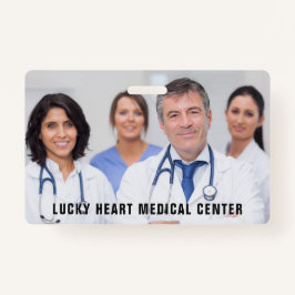 Individuelle Foto- und Textmedizin / Krankenhaus-A Ausweis