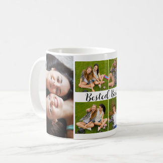Individuelle Fotocollage für den besten Freund per Kaffeetasse