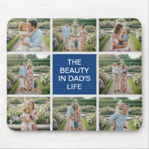 Individuelle Fotocollage mit 8 Fotos - Personalisi Mousepad