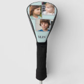 Individuelle Fotocollage-Monogramm-Personalisierun Golf Headcover (Vorderseite)