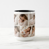 Individuelle Fotocollage Muttertag | Personalisier Tasse (Zentrum)