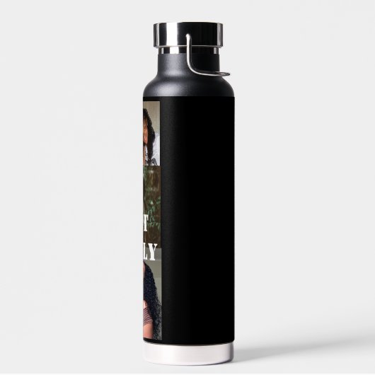 Individuelle Fotokollektion Beste Familie Erstelle Trinkflasche (Links)